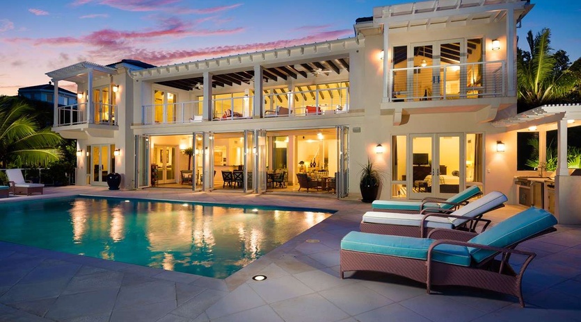 Villa Pool at TC WS, Blue Mountain, Turks & Caicos