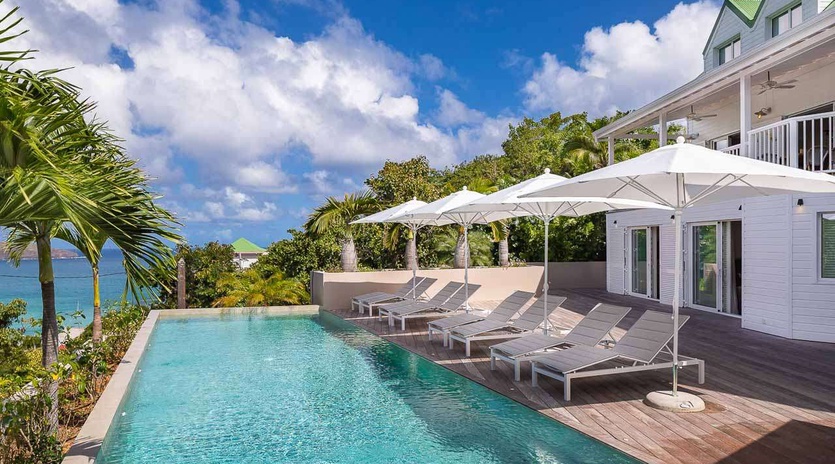 Villa Pool at WV LBC, St. Jean, St. Barthelemy