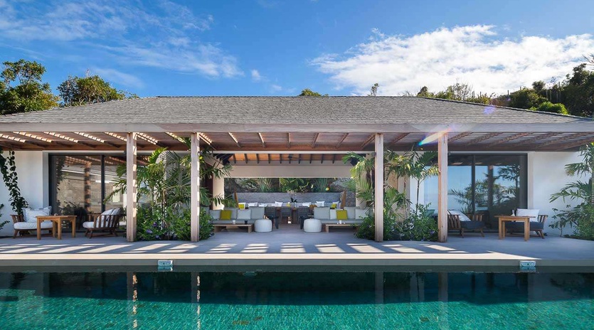 Villa Pool at WV LER, Colombier, St. Barthelemy