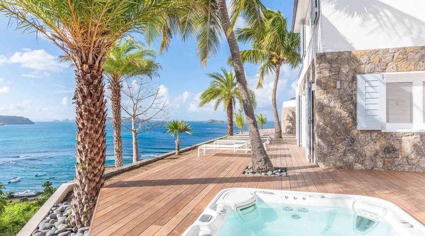 Jacuzzi at WV REP, Lorient, St. Barthelemy
