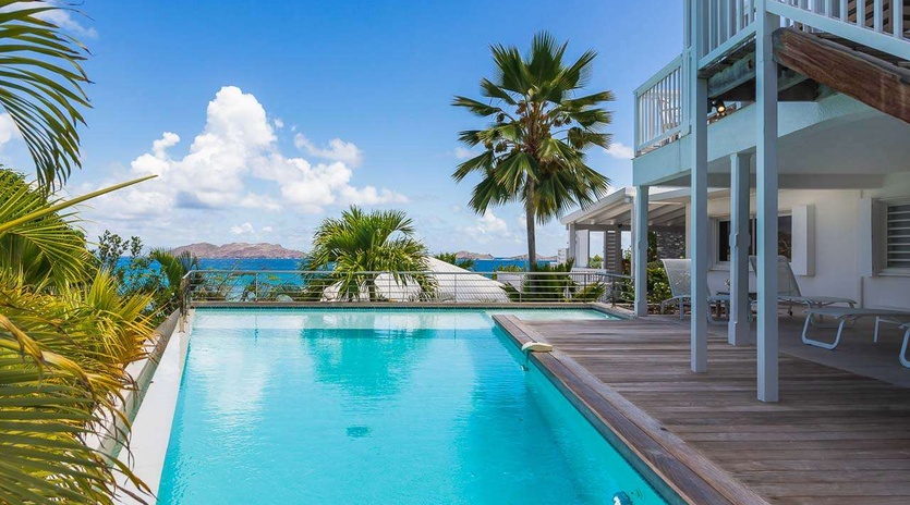 Villa Pool at WV LUZ, Camaruche, St. Barthelemy