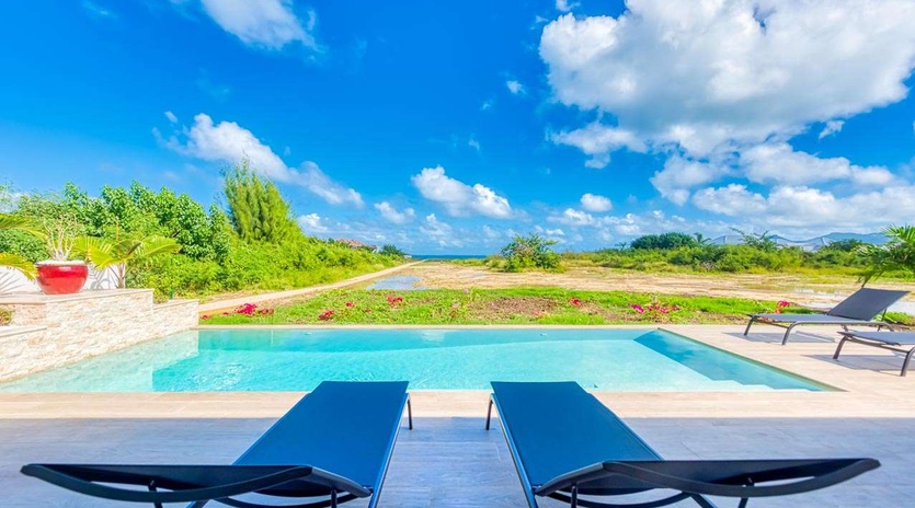 Villa Pool at SXM CAP, Beach Side/Baie Rouge, St. Martin