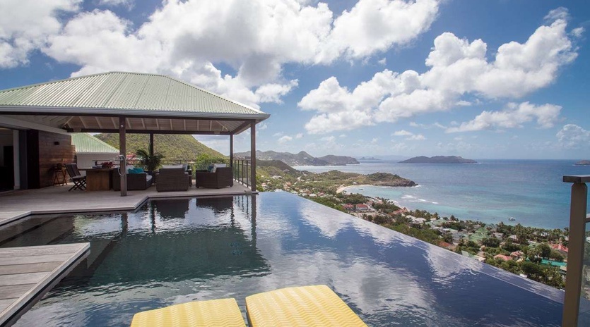 The view from WV GEA, Petite Saline, St. Barthelemy