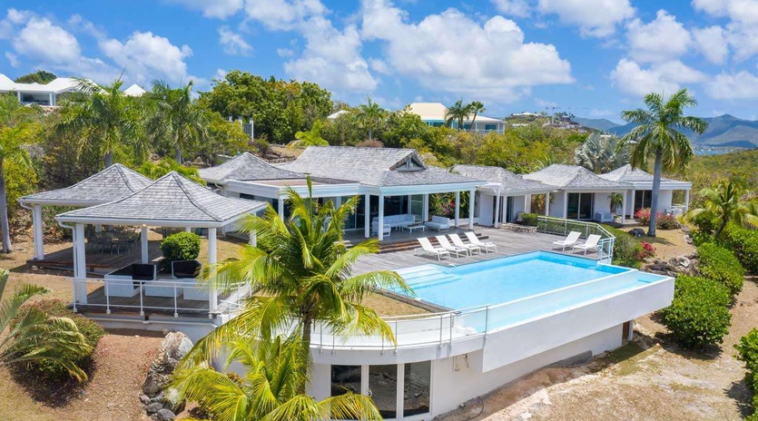 Villa Pool at SXM NOL, Hillside/Terres Basses, St. Martin