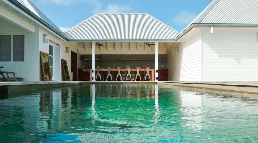 Villa Pool at WV EBA, Vitet, St. Barthelemy