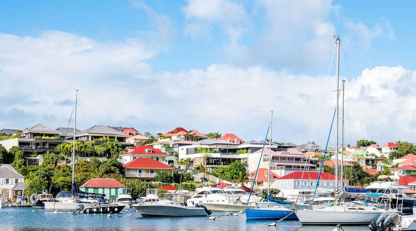 The view from WV GUL, Gustavia, St. Barthelemy
