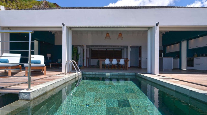 Villa Pool at WV FLA, Flamands, St. Barthelemy