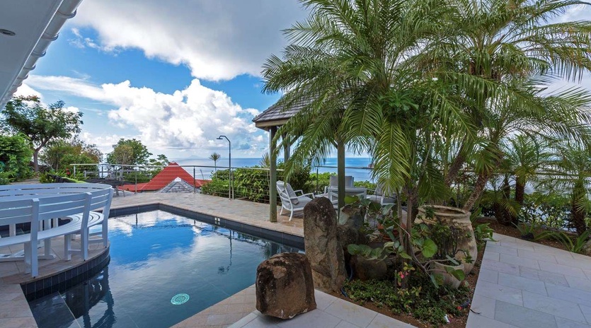 Villa Pool at WV GDF, Colombier, St. Barthelemy