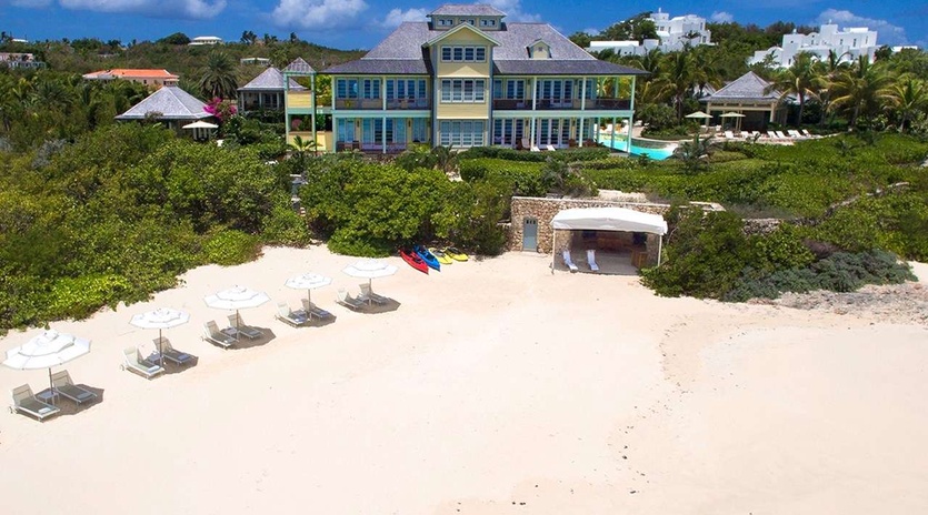 Exterior of AXA SAN, Long Bay, Anguilla