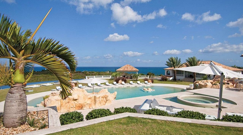 Villa Pool at PIE SAN, Hillside/Terres Basses, St. Martin