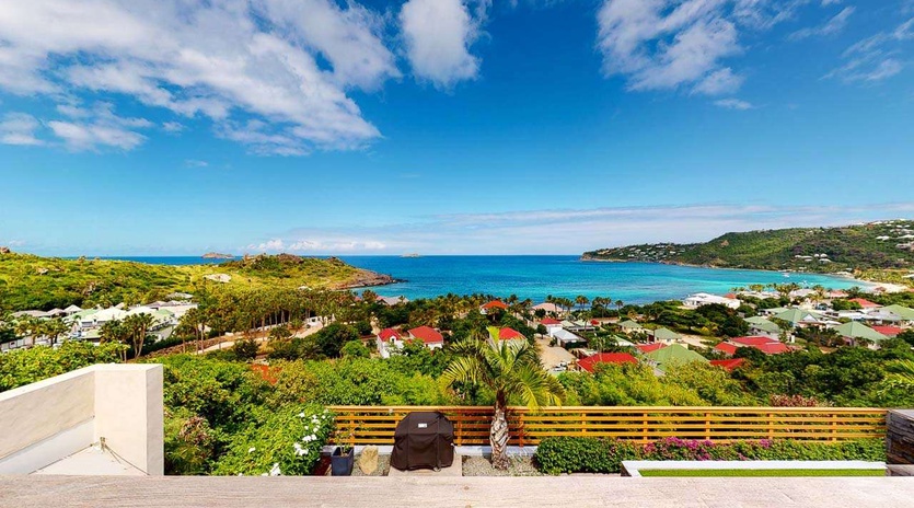 The view from WV ITA, Lorient, St. Barthelemy