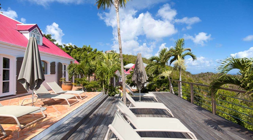 Villa Pool at WV PAS, Lurin, St. Barthelemy