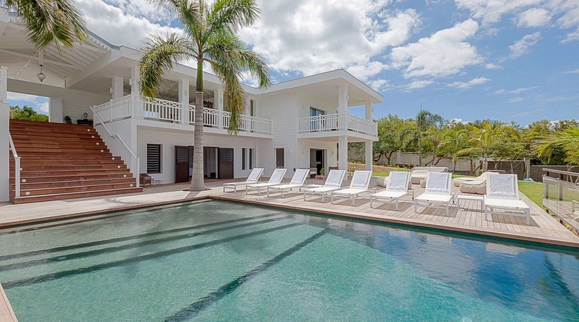 Villa Pool at PIE ALW, Hillside/Terres Basses, St. Martin