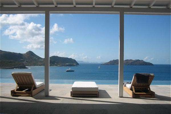 The view from WV BBS, St. Jean, St. Barthelemy
