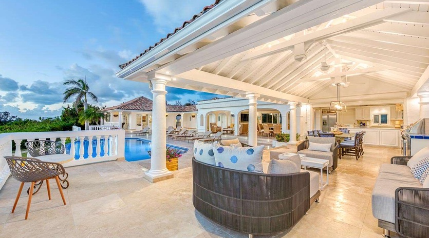Terrace at SXM MER, Hillside/Baie Longue, St. Martin