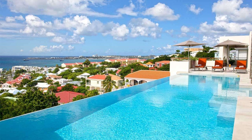 Villa Pool at PIE BLV, Pelican Key, St. Martin