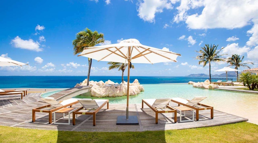 Villa Pool at SXM BET, Hillside/Terres Basses, St. Martin