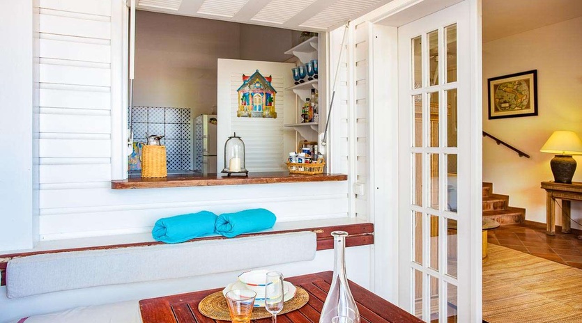 Terrace at WV LKJ, Gustavia, St. Barthelemy