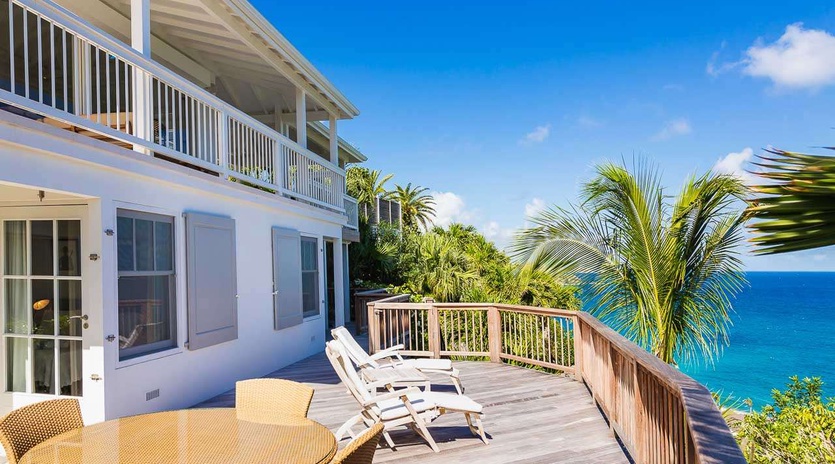 Deck at WV ACI, Flamands, St. Barthelemy