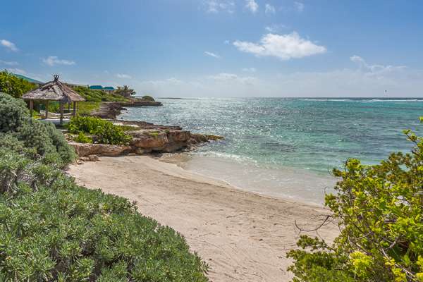 Beach at AXA KAM3, Little Harbour, Anguilla
