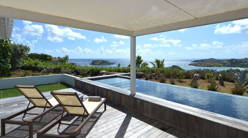 The view from WV APN, Mont Jean, St. Barthelemy
