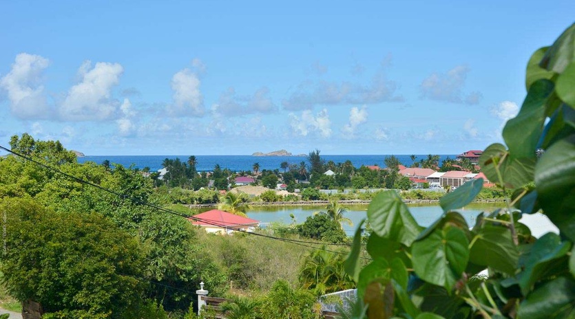 The view from WV KRL, St. Jean, St. Barthelemy