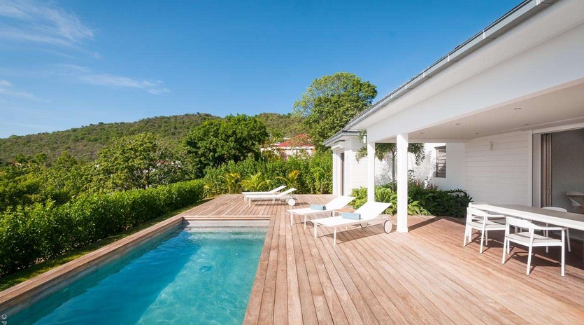 Villa Pool at WV SBV, Gustavia, St. Barthelemy