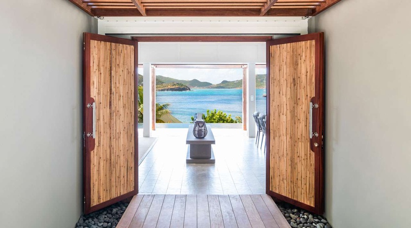 Interior of WV PIN, Pointe Milou, St. Barthelemy