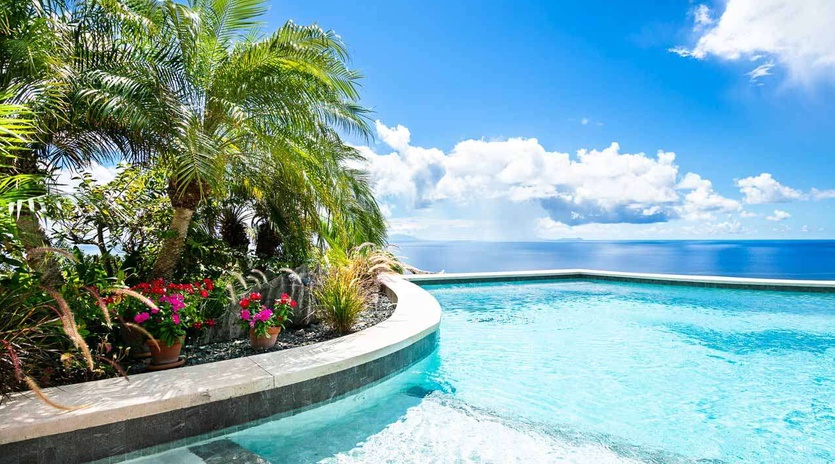 Villa Pool at WV GGL, Gouverneur, St. Barthelemy