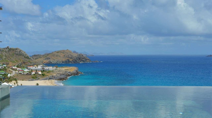 The view from WV FLA, Flamands, St. Barthelemy