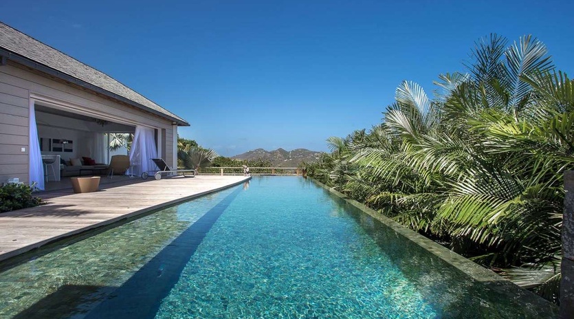 Villa Pool at WV NGE, St. Jean, St. Barthelemy