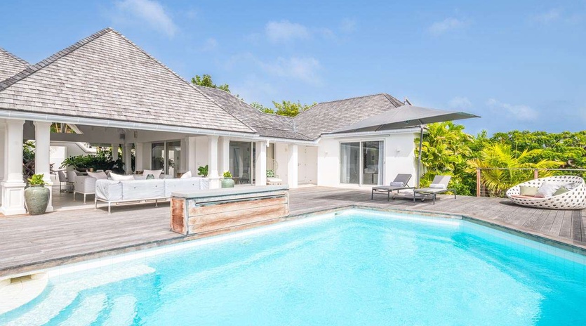 Villa Pool at WV AIR, St. Jean, St. Barthelemy