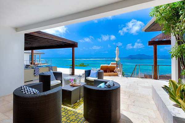 Veranda at AXA KAM1, Little Harbour, Anguilla