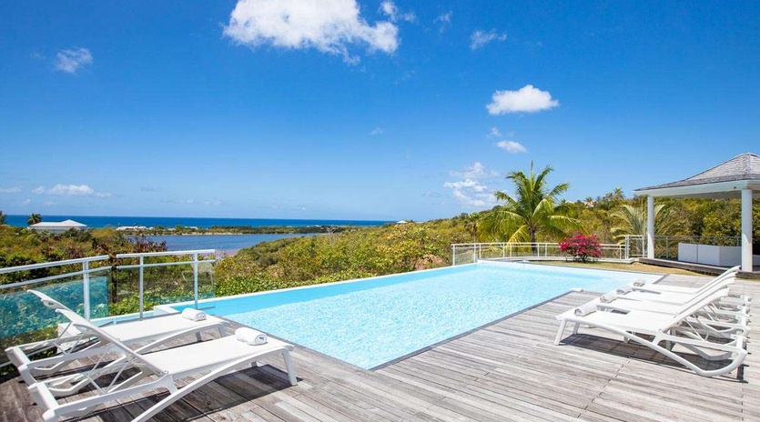 Villa Pool at SXM NOL, Hillside/Terres Basses, St. Martin