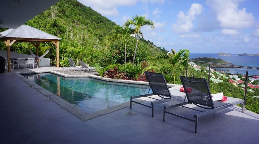 Villa Pool at WV CLR, Lorient, St. Barthelemy