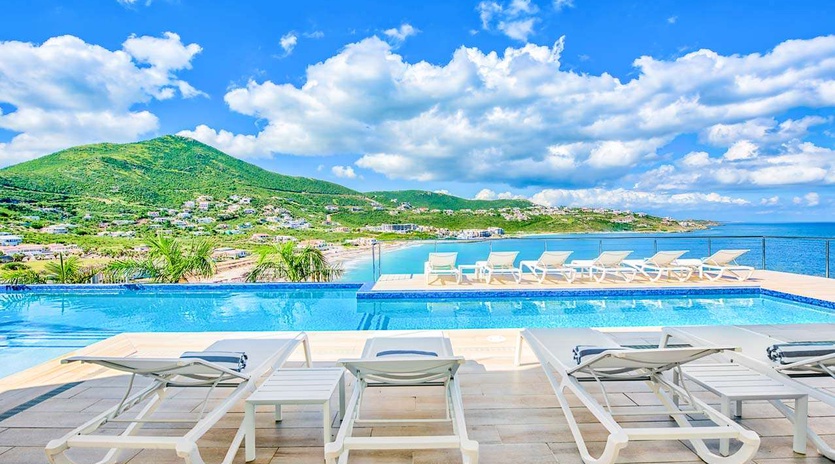 The view from SXM AML, Guana Bay, St. Martin