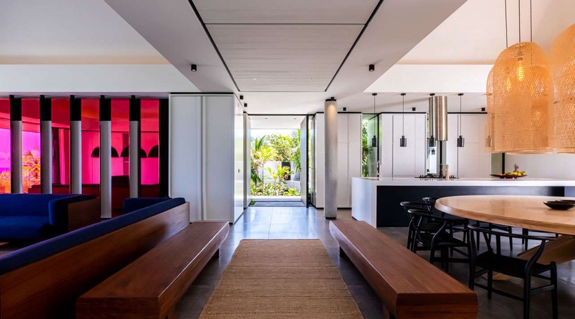 Dining Room at WV VIP, Pointe Milou, St. Barthelemy