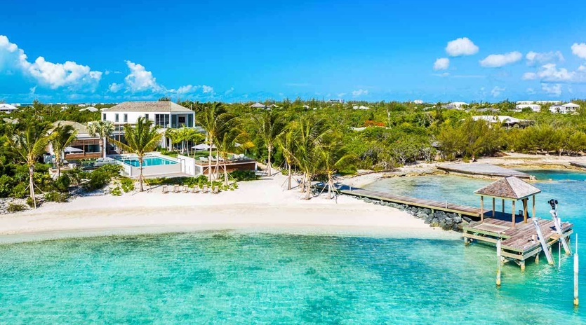 Aerial photo of TC CAB, Grace Bay/Leeward, Turks & Caicos