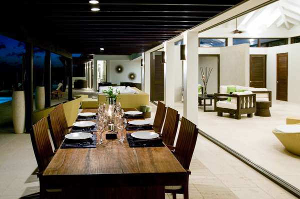 Dining Room at AXA KAM2, Little Harbour, Anguilla