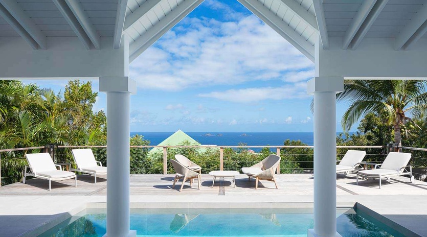 Villa Pool at WV HBV, Flamands, St. Barthelemy
