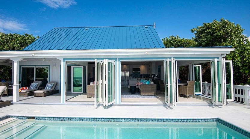 Villa Pool at TC MSW, Ocean Pt/Taylors, Turks & Caicos