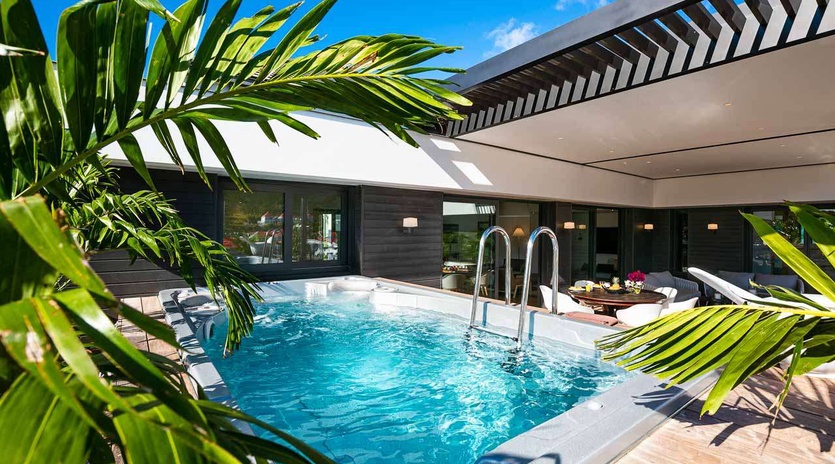 Villa Pool at WV GUL, Gustavia, St. Barthelemy