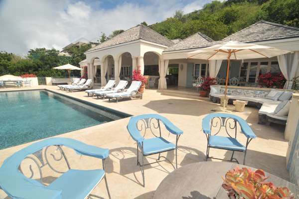 Villa Pool at WV BTR, Pointe Milou, St. Barthelemy