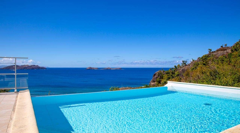 Villa Pool at WV TOR, Lorient, St. Barthelemy