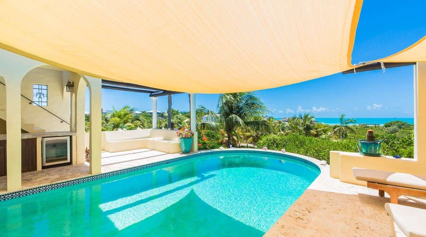 Villa Pool at TC JSM, Ocean Pt/Taylors, Turks & Caicos