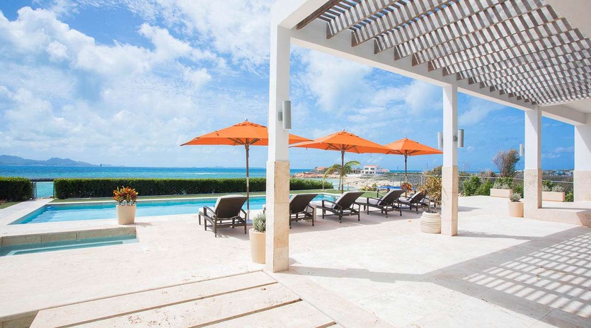 Villa Pool at AXA CHM, Blowing Point, Anguilla