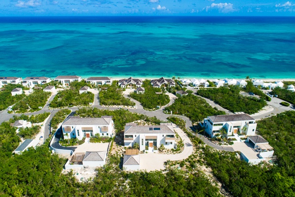 Aerial photo of TC BEO4, Babalua Beach, Turks & Caicos