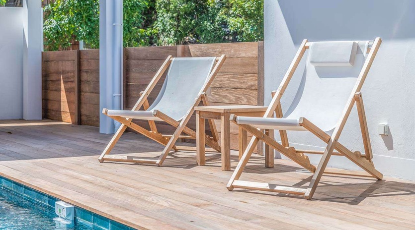 Deck at WV STC, Camaruche, St. Barthelemy