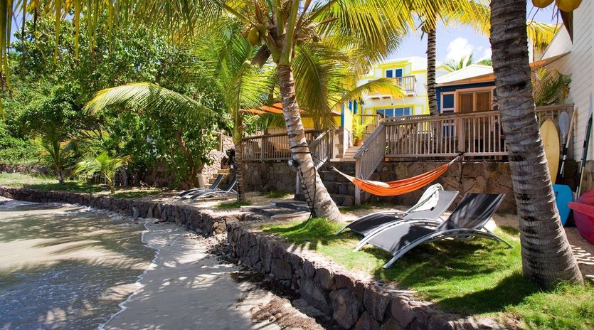 Beach at WV BEA, Marigot Beach, St. Barthelemy