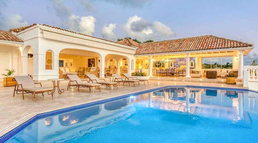 Villa Pool at SXM MER, Hillside/Baie Longue, St. Martin